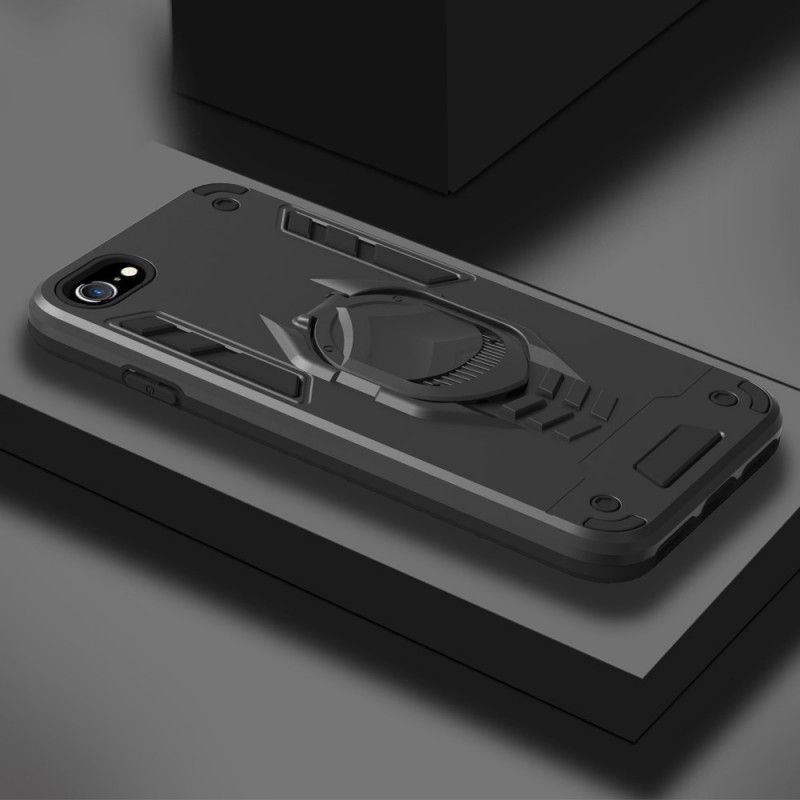 Αποσπώμενη Θωράκιση Iphone Se 2 / 8 / 7 Θήκη Με Δακτύλιο Βάσης