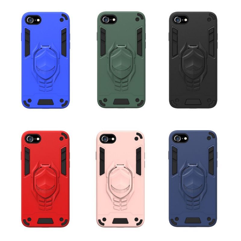 Αποσπώμενη Θωράκιση Iphone Se 2 / 8 / 7 Θήκη Με Δακτύλιο Βάσης