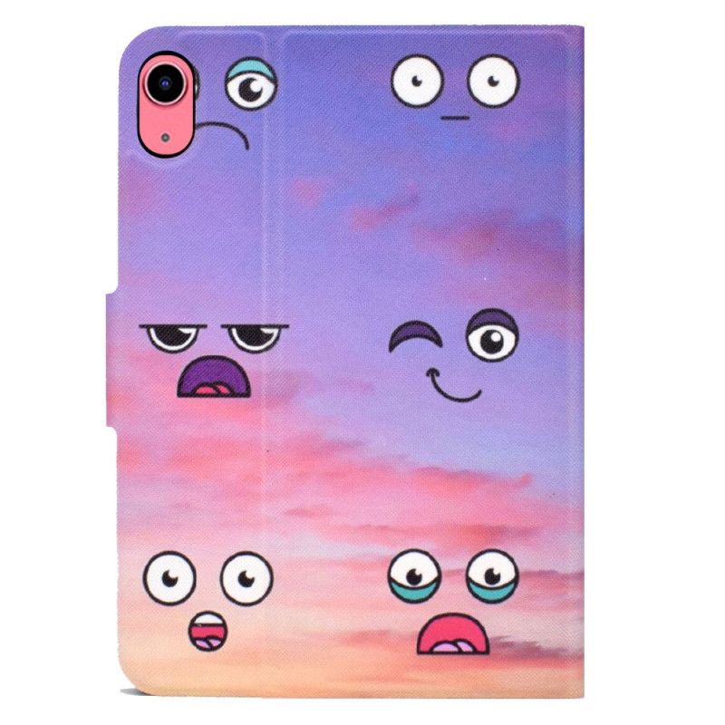 Δερματινη Θηκη iPad (2025) Αστεία Πρόσωπα Σιλικόνης