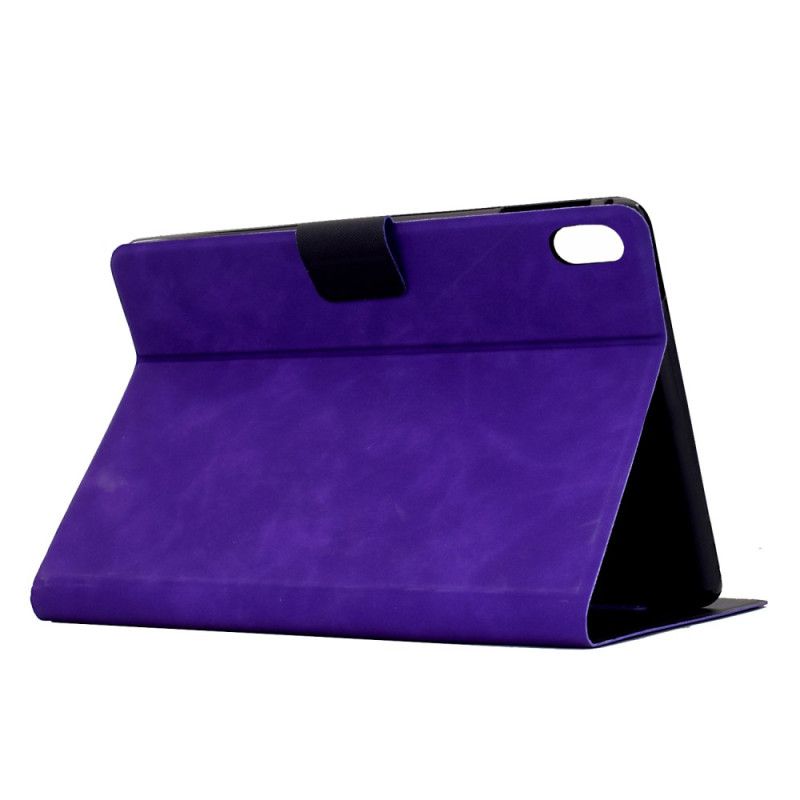 Δερματινη Θηκη iPad (2025) Ρετρό Δερμάτινο Εφέ Σιλικόνης