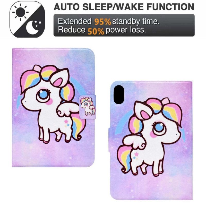 Δερματινη Θηκη iPad (2025) Σχεδίαση Μονόκερου