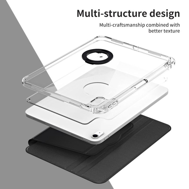 Δερματινη Θηκη iPad (2025) Υβριδικό Με Περιστρεφόμενη Βάση