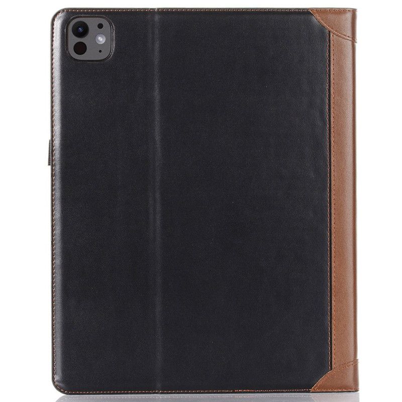 Δερματινη Θηκη iPad Pro 13 (2025) Δίχρωμο Δέρμα Από Τεχνητό Δέρμα