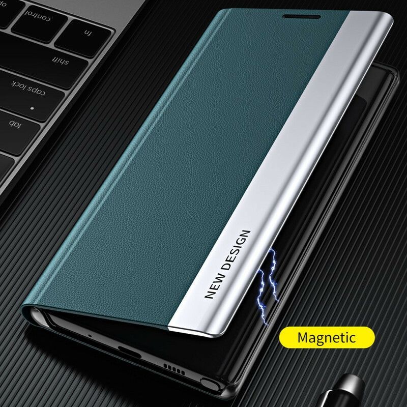 δερματινη θηκη iPhone 13 Pro Μαύρο Μαγνητικό Κούμπωμα Από Συνθετικό Δέρμα Λίτσι