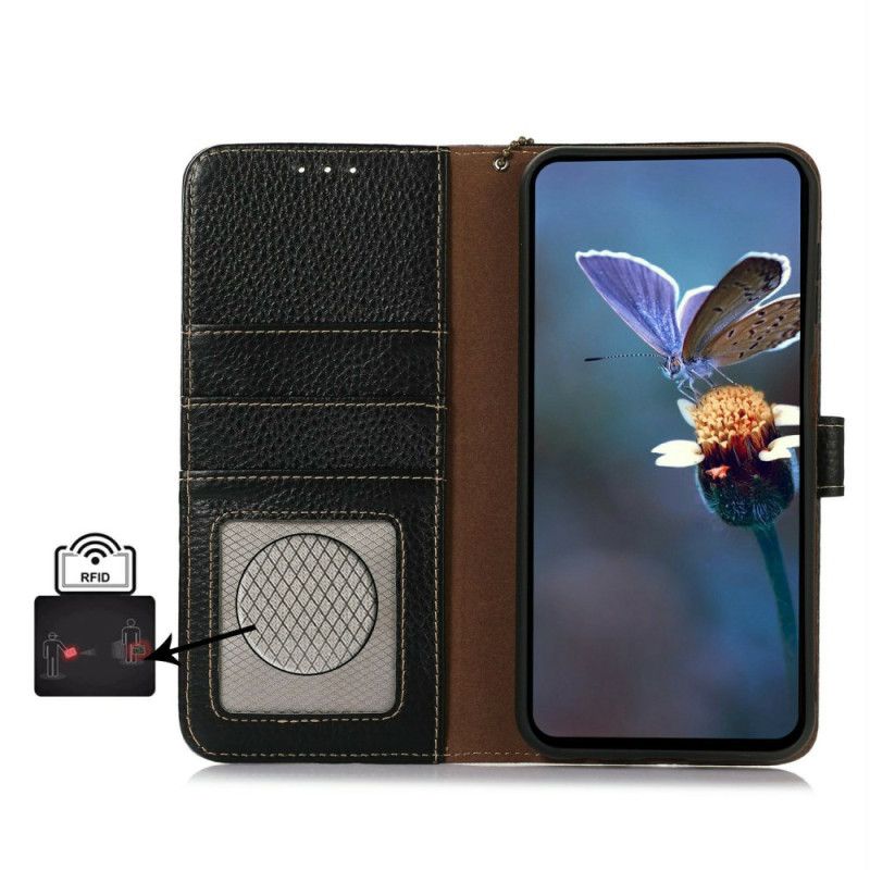 Δερματινη Θηκη iPhone 17 Δέρμα Lychee Blocking Rfid