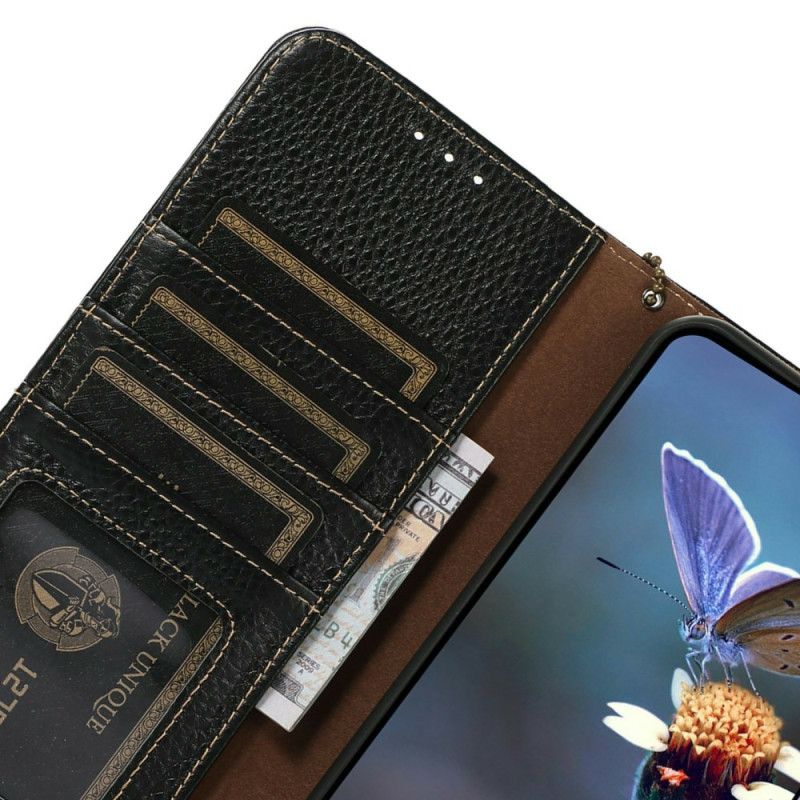 Δερματινη Θηκη iPhone 17 Δέρμα Lychee Blocking Rfid