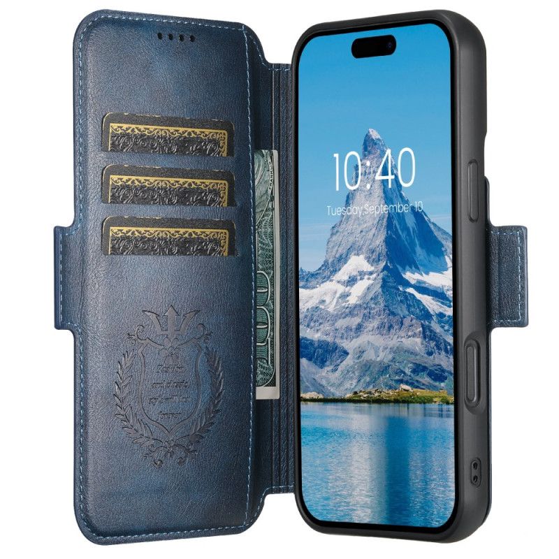 Δερματινη Θηκη iPhone 17 Δέρμα Magsafe Δίχρωμο Με Υφή