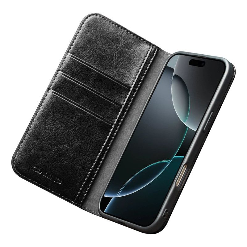 Δερματινη Θηκη iPhone 17 Δερμάτινο Πορτοφόλι Qialino