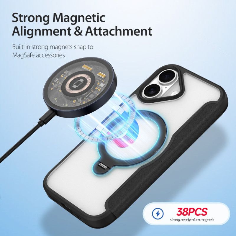 Δερματινη Θηκη iPhone 17 Magsafe Skin X Pro Series Με Dux Ducis Βάση