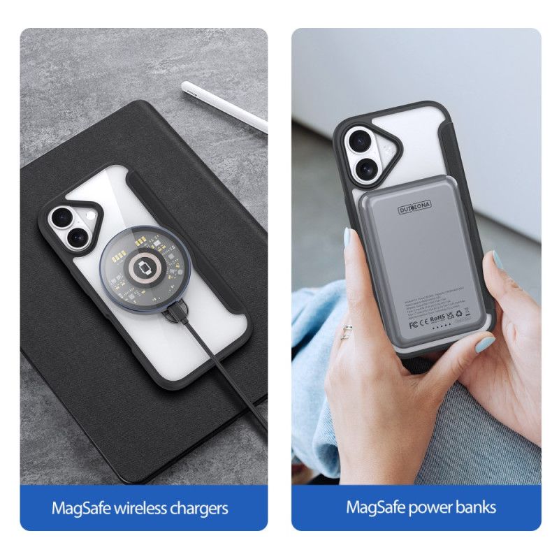 Δερματινη Θηκη iPhone 17 Magsafe Skin X Pro Series Με Dux Ducis Βάση