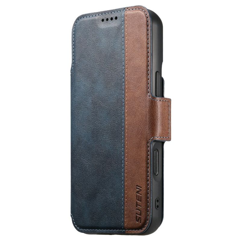 Δερματινη Θηκη iPhone 17 Pro Αποσπώμενη Θήκη Δύο Χρωμάτων Magsafe