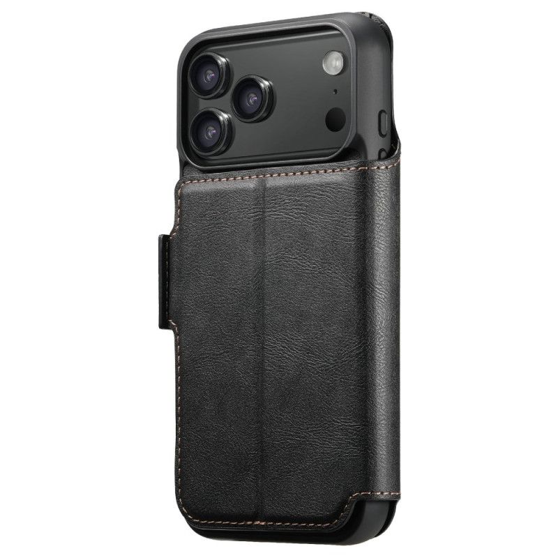 Δερματινη Θηκη iPhone 17 Pro Αποσπώμενη Θήκη Δύο Χρωμάτων Magsafe