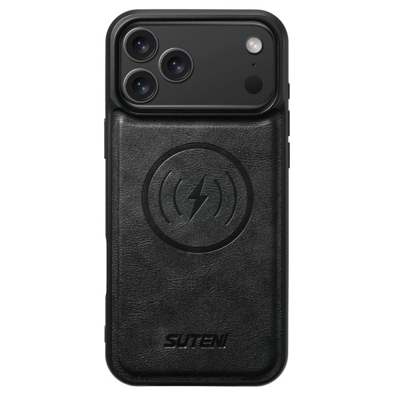 Δερματινη Θηκη iPhone 17 Pro Αποσπώμενη Θήκη Δύο Χρωμάτων Magsafe