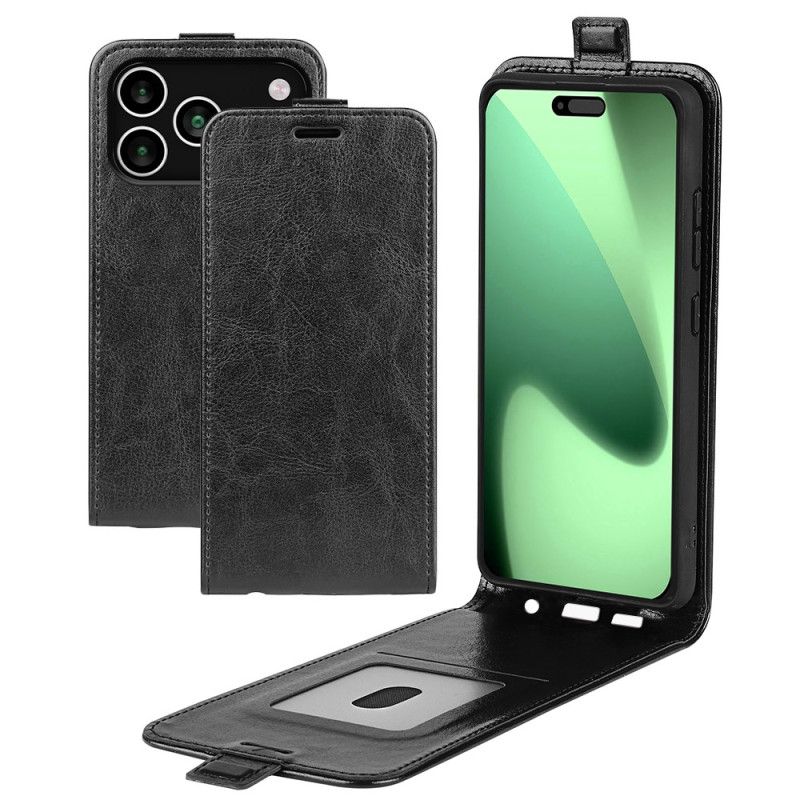 Δερματινη Θηκη iPhone 17 Pro Κάθετη Αναδίπλωση