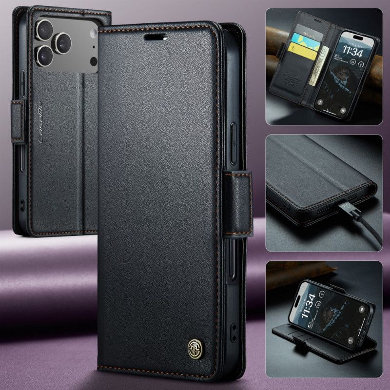 Δερματινη Θηκη iPhone 17 Pro Max Caseme Σιλικόνης