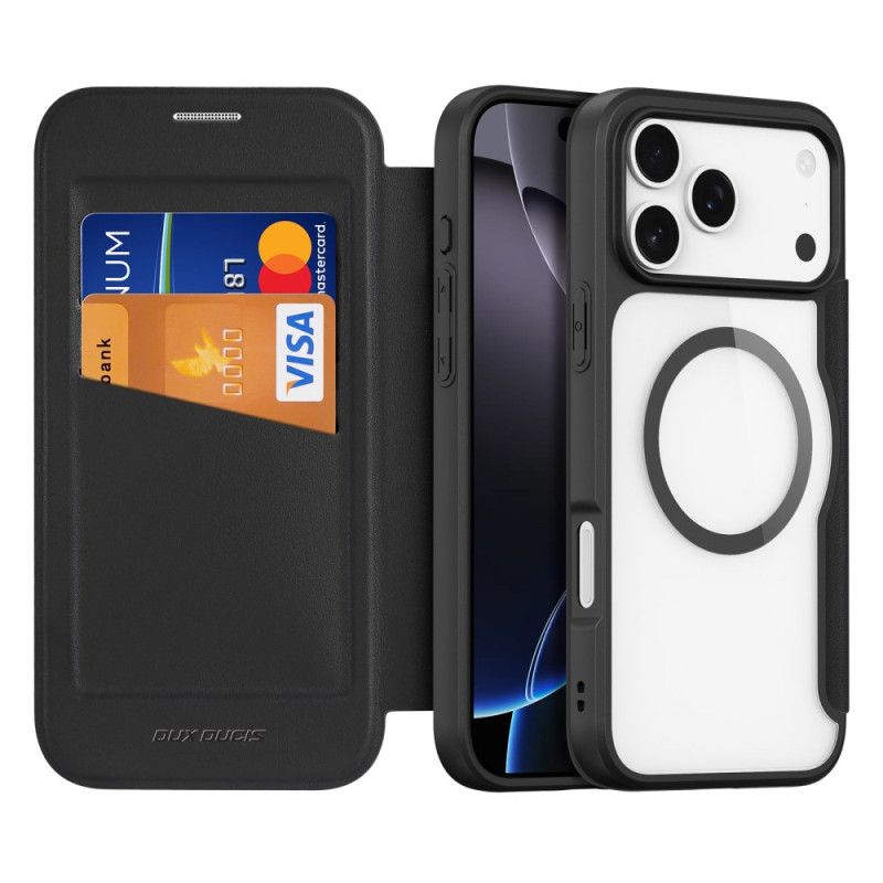 Δερματινη Θηκη iPhone 17 Pro Max Δέρμα Συμβατό Με Magsafe Σειρά X Pro Dux Ducis Σιλικόνης