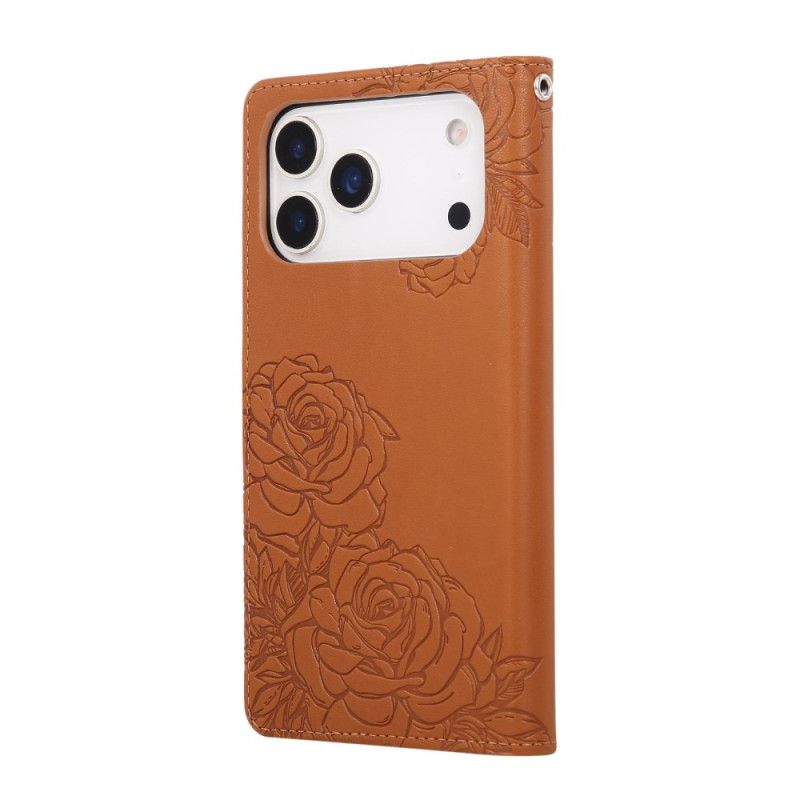 Δερματινη Θηκη iPhone 17 Pro Max Floral Print