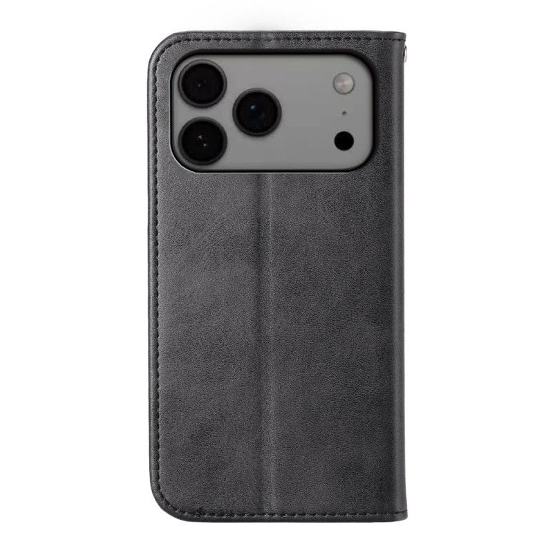 Δερματινη Θηκη iPhone 17 Pro Max Σχέδιο Με Διαμάντια