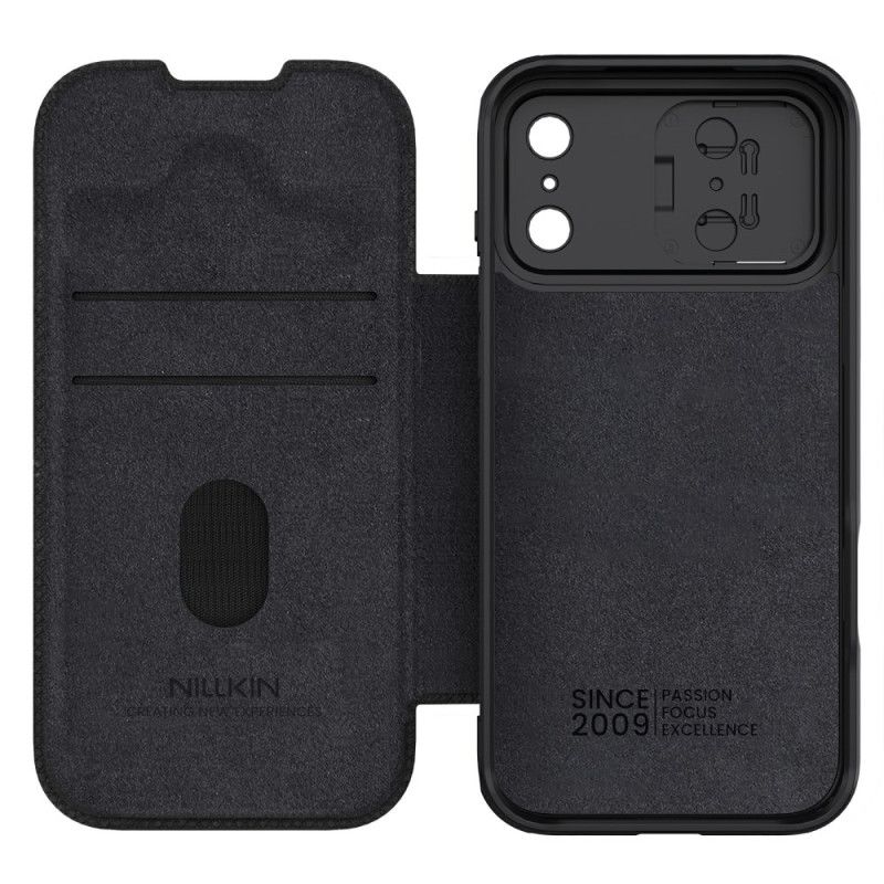 Δερματινη Θηκη iPhone 17 Pro Max Θήκες Κινητών Σειρά Qin Pro Nillkin