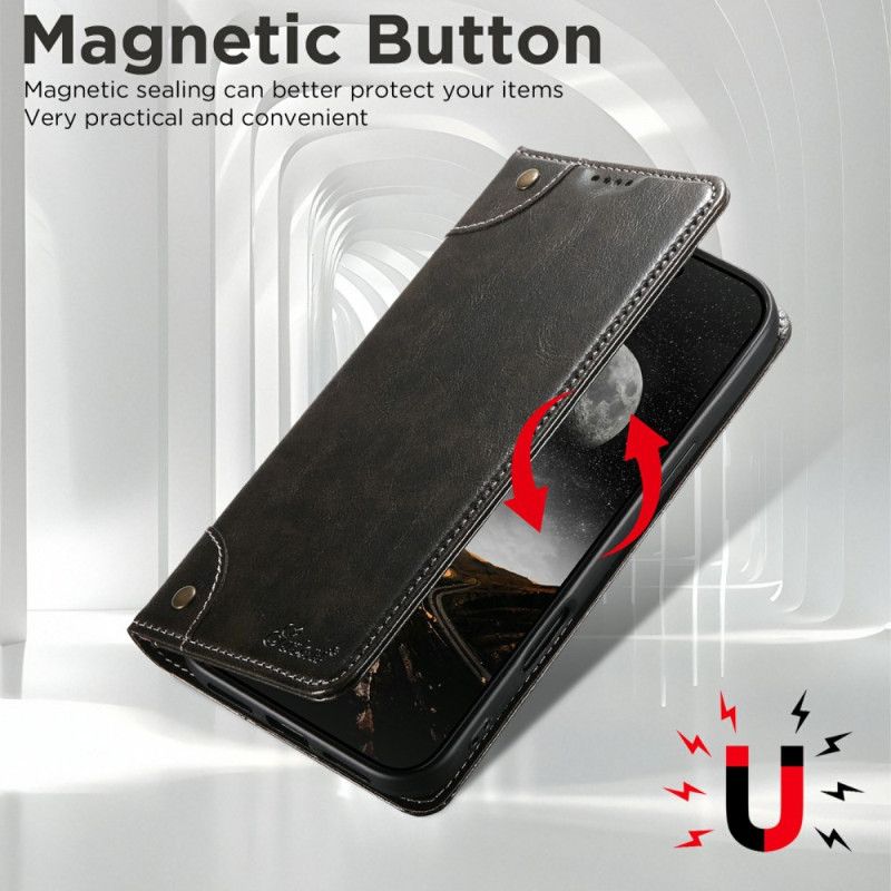 Δερματινη Θηκη iPhone 17 Pro Max Vintage Suteni
