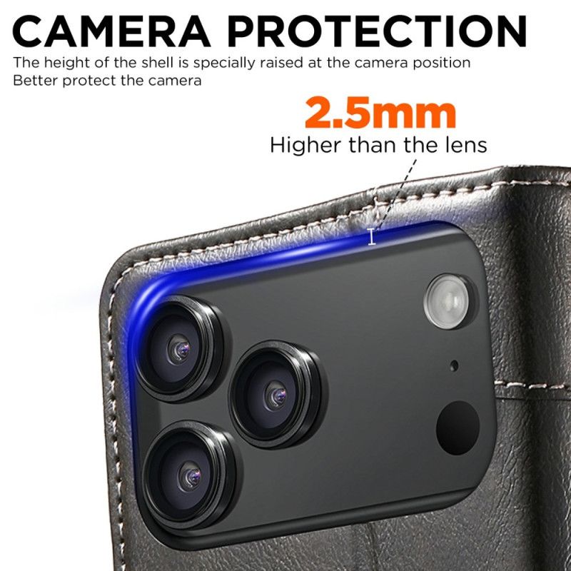 Δερματινη Θηκη iPhone 17 Pro Max Vintage Suteni