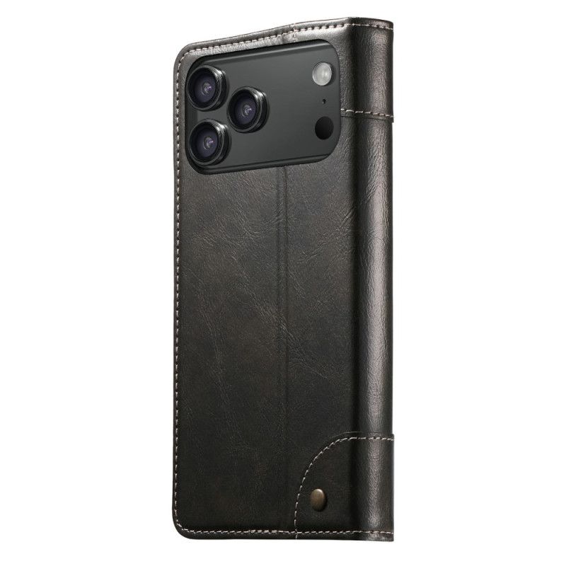 Δερματινη Θηκη iPhone 17 Pro Max Vintage Suteni