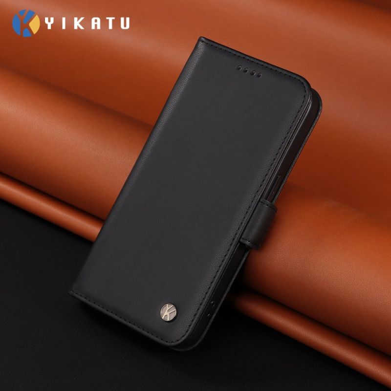 Δερματινη Θηκη iPhone 17 Pro Max Vintage Yikatu