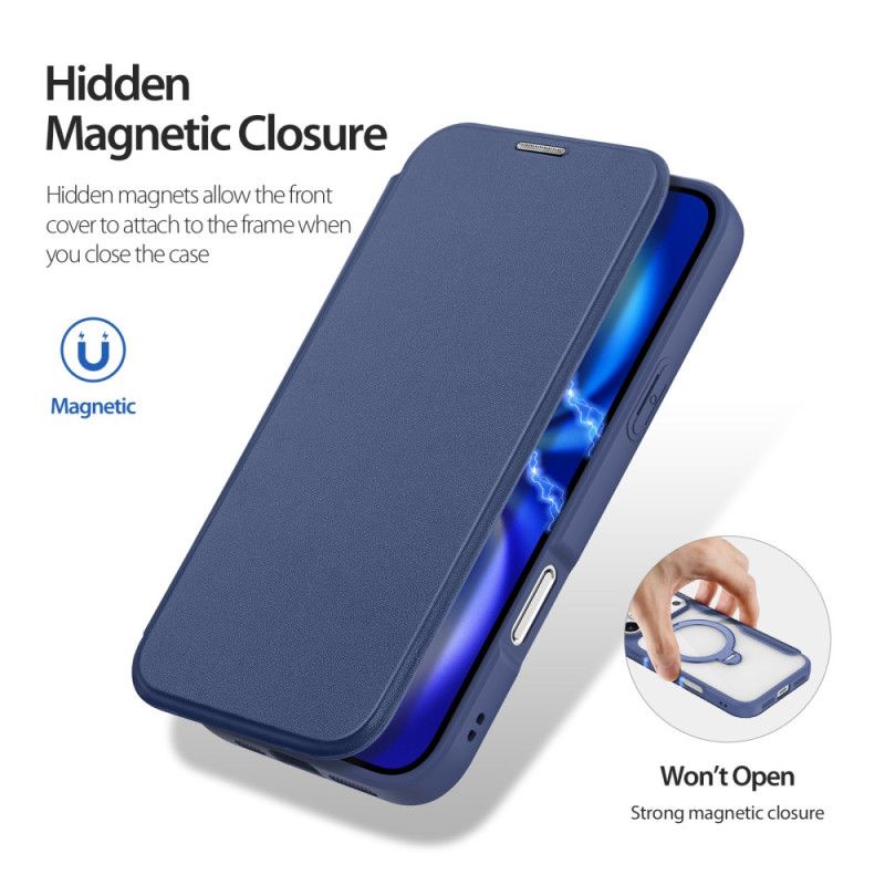 Δερματινη Θηκη iPhone 17 Pro Skin X Pro Σειράς Με Βάση Dux Ducis Σιλικόνης