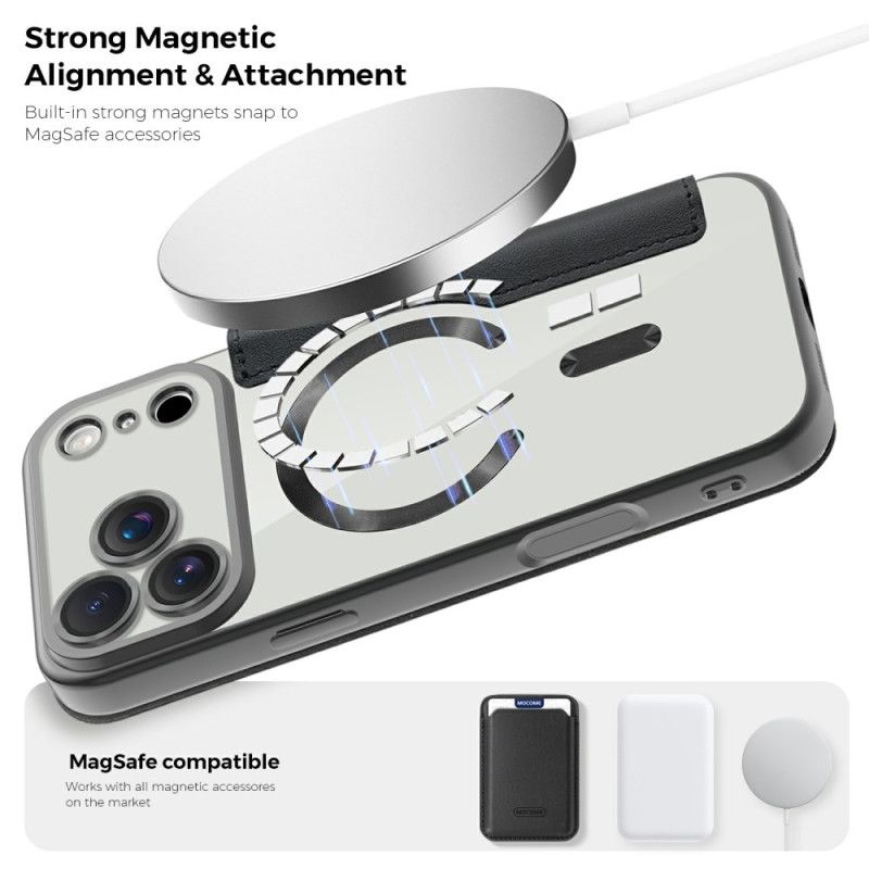 Δερματινη Θηκη iPhone 17 Pro Συμβατό Με Magsafe Καπιτονέ