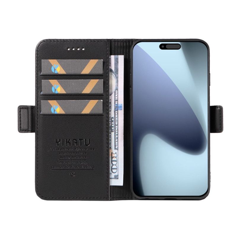 Δερματινη Θηκη iPhone 17 Pro Yikatu