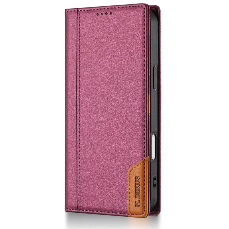 Δερματινη Θηκη iPhone 17 Rfid Blocking N.bekus Σιλικόνης