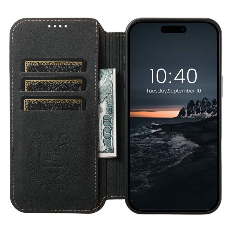Δερματινη Θηκη iPhone 17 Στυλ Δερμάτινου Συμβατού Με Magsafe