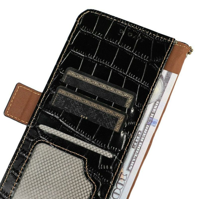Δερματινη Θηκη iPhone Air Δέρμα Με Υφή Κροκόδειλου Σιλικόνης