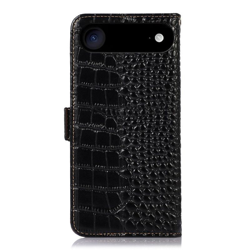 Δερματινη Θηκη iPhone Air Δέρμα Με Υφή Κροκόδειλου Σιλικόνης