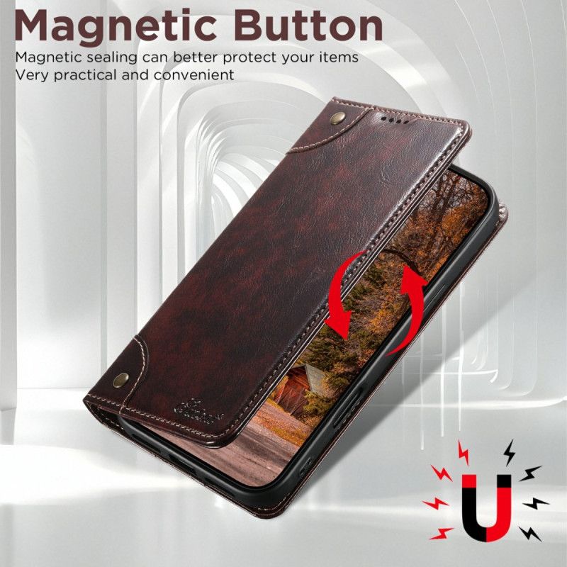 Δερματινη Θηκη iPhone Air Vintage Suteni