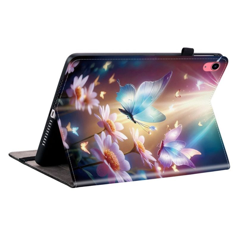 Δερμάτινη Θήκη Κινητού iPad (2025) Θήκες Κινητών Πεταλούδες Στο Φως