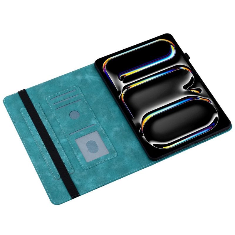 Δερμάτινη Θήκη Κινητού iPad Pro 13 (2025) Θήκες Κινητών Εφέ Σουέτ Καρδιάς