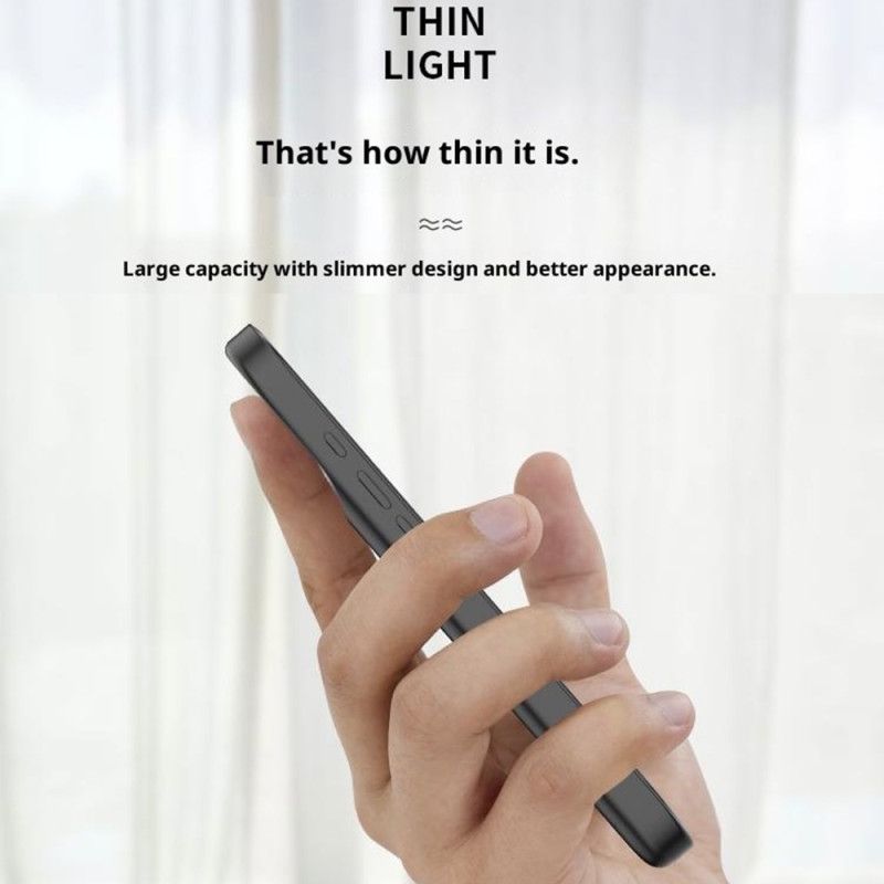 Εξωτερική Θήκη Μπαταρίας 5000mah Για iPhone 17 Pro Με Ενσωματωμένη Βάση