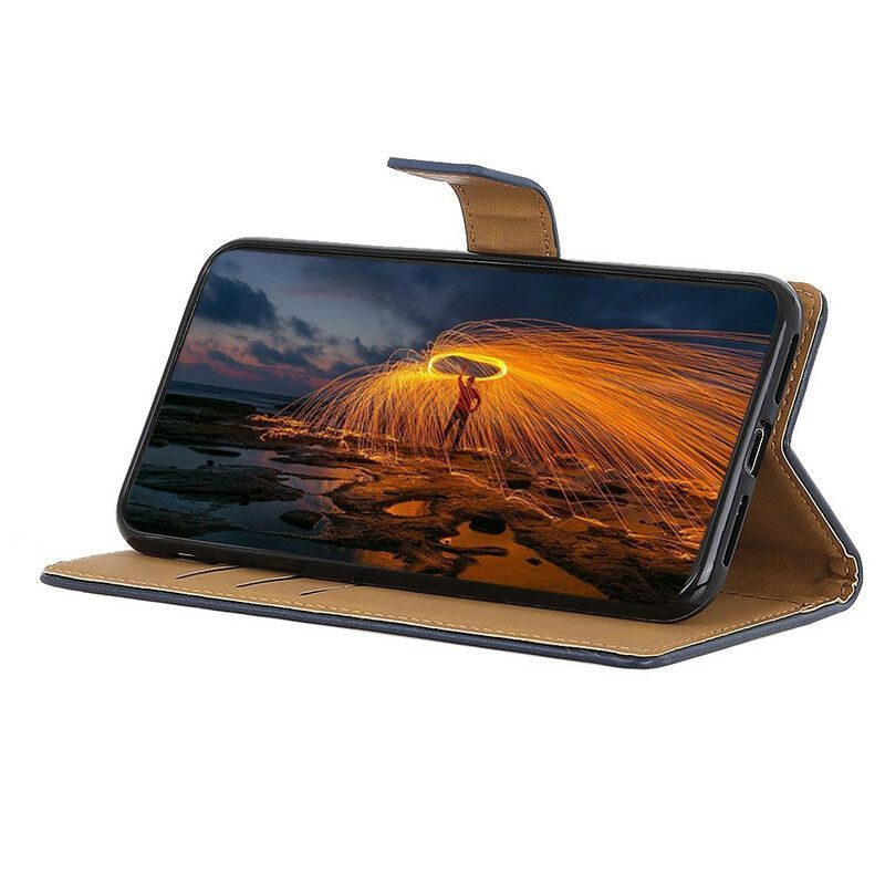 Κάλυμμα Folio iPhone 13 Mini Μαύρο Απλό Δερμάτινο Εφέ