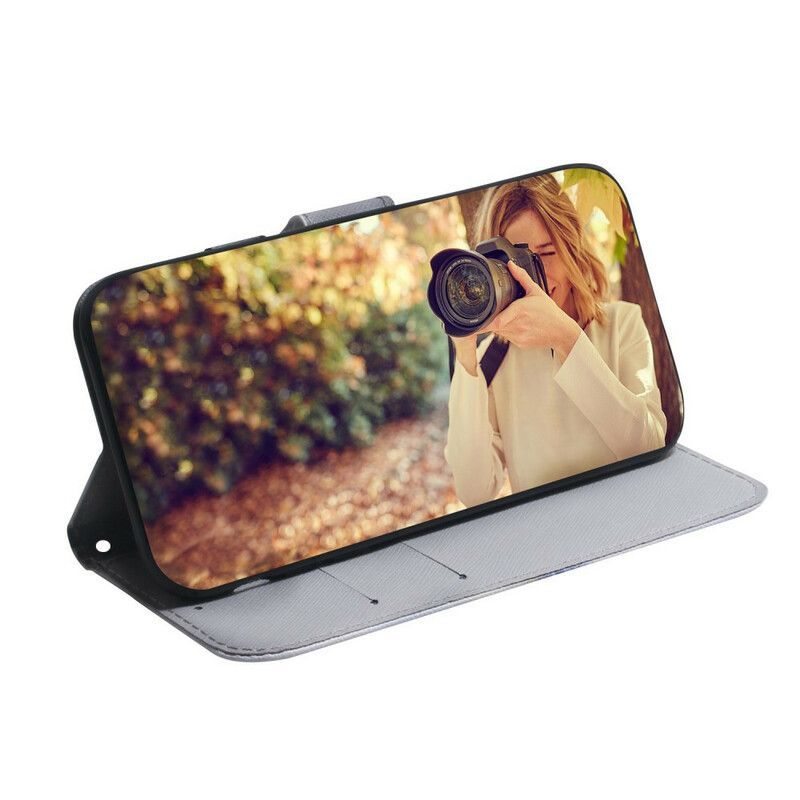 Κάλυμμα Folio iPhone 13 Pro Max Ανθισμένο Κλαδί Δέντρου