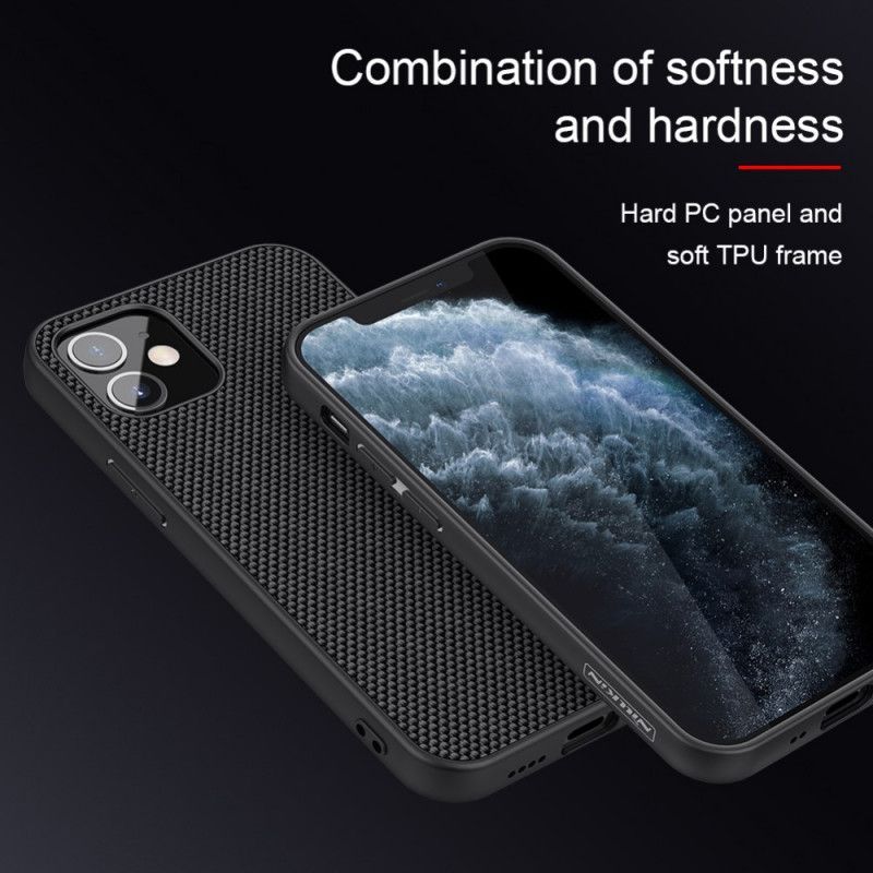 Κάλυμμα Για iPhone 12 Mini Ανάγλυφη Νίλκιν
