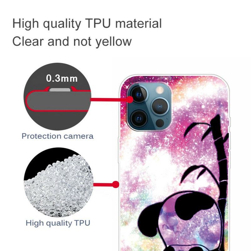 Κάλυμμα Για iPhone 13 Pro Panda Και Μπαμπού