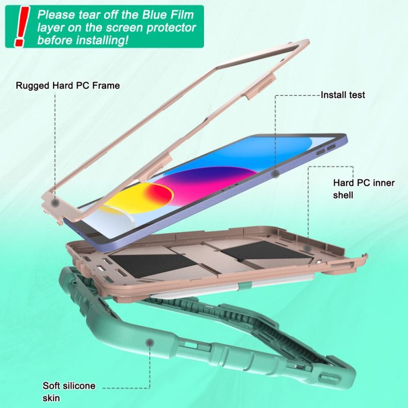 Κάλυμμα iPad (2025) Ανθεκτικό Χρώμα Σιλικόνης