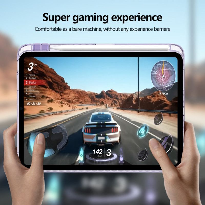 Κάλυμμα iPad (2025) Διαφανής Βάση Γραφίδας