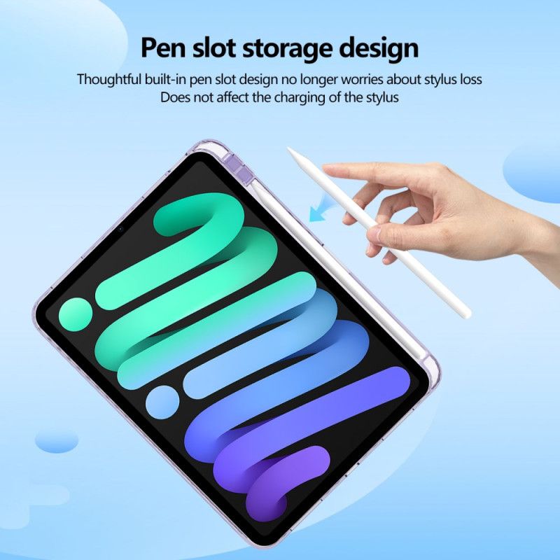 Κάλυμμα iPad (2025) Διαφανής Βάση Γραφίδας