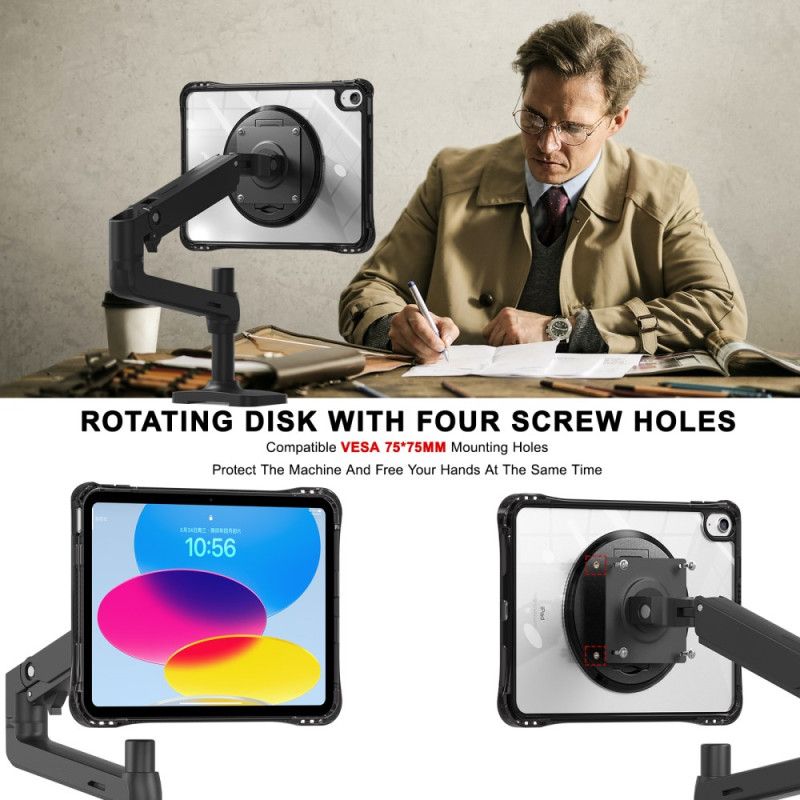 Κάλυμμα iPad (2025) Διαφανής Ενσωματωμένη Βάση