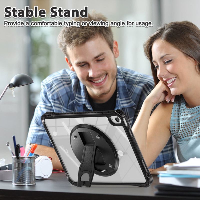 Κάλυμμα iPad (2025) Διαφανής Ενσωματωμένη Βάση