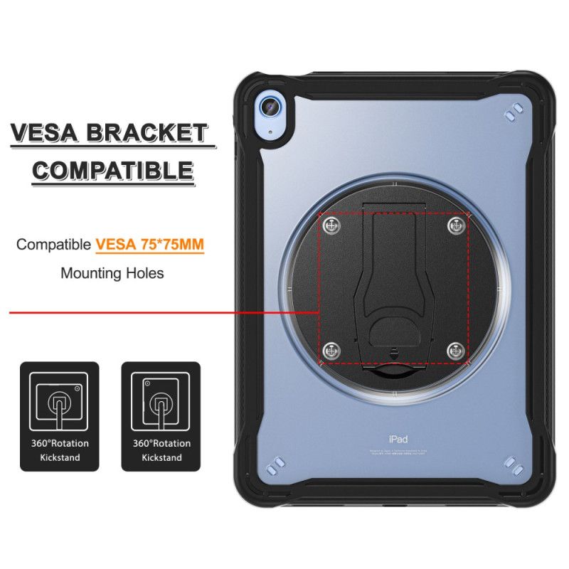 Κάλυμμα iPad (2025) Ενσωματωμένη Ρυθμιζόμενη Βάση Σιλικόνης