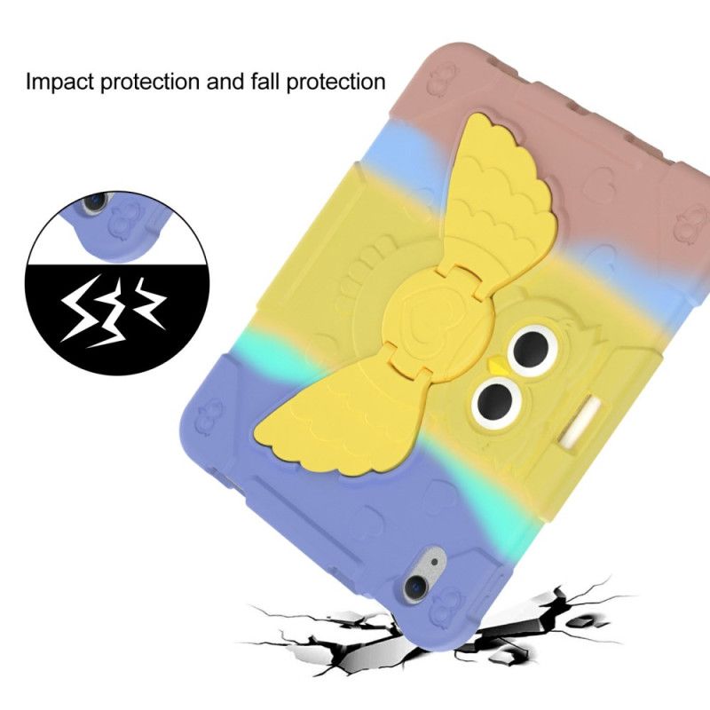 Κάλυμμα iPad (2025) Παιδική Περιστρεφόμενη Βάση Πεταλούδας Με Ντεγκραντέ