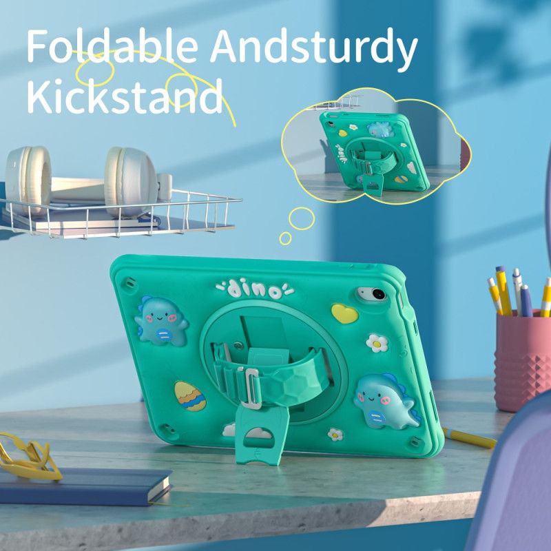 Κάλυμμα iPad (2025) Παιδικός Ιμάντας Και Στήριγμα Δεινοσαύρου